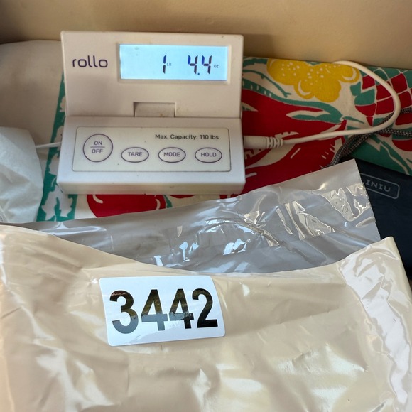 J. Jill Open Knit Cardigan Duster Pockets Silk Blend Neutral Tunic Top‎ L - Picture 12 of 12